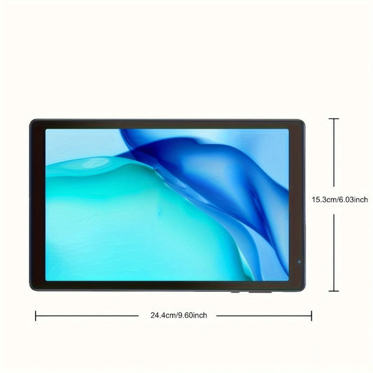 Android Tablet 10.1-Inch with Android 14, 4GB Total Memory, 32GB Internal Storage and 6000mAh Battery