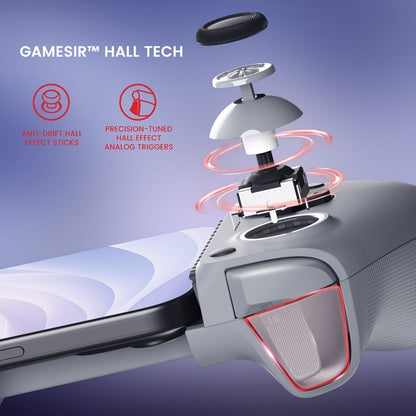 Hall Effect Mobile Gaming Controller GameSir G8 Galileo USB-C Wired, Zero-Drift Joysticks & Triggers