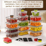 40PC (20 boxes + 20 lids) Outdoor lunch box