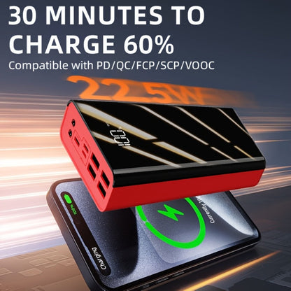 100000mAh Portable Power Bank with Flashlight LED Display Bidirectional Fast Charging Multi-Device USB Charger for Camping Outdoor Emergency – High Capacity Battery Pack Holiday Gift