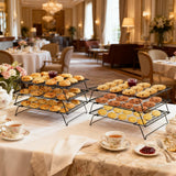 Six-tier foldable cooling rack, 6 pieces