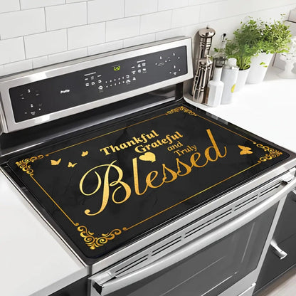 Glass Cooktop Protector Cover Heat Resistant Scratch Proof Appliance Mat for Stove Oven Dishwasher Washing Machine Dryer Top Expands Counter Space