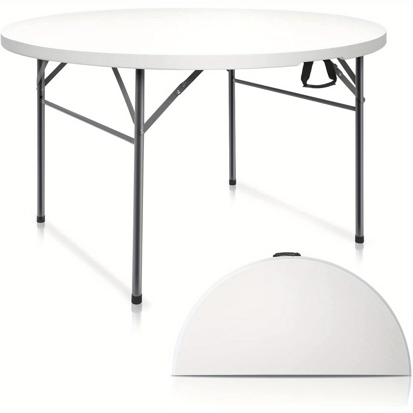 Round Bi-Fold Table in 4-Foot or 5-Foot Diameter with One-, Two- or Four-Table Pack Options