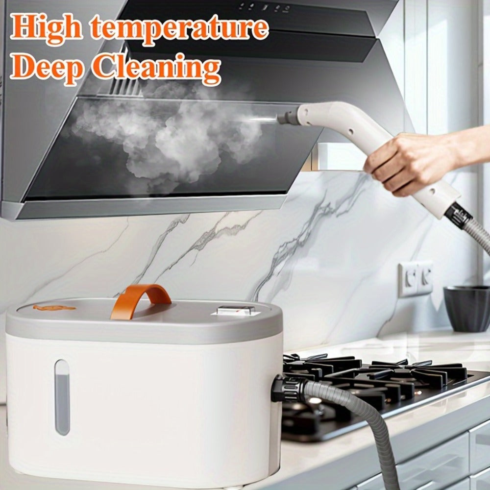 Portable Steam Cleaner 1200W, 2.3Bar High-Pressure Handheld Steam Cleaner 15-Second Heat-Up, 750ML Tank