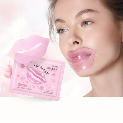 Hyaluronic Acid Sakura Skincare Set 30pcs Gentle Cleansing Deep Moisturizing Hydrating Facial Eye Care with Cleansing Brush Hairband Luxury Gift for Women