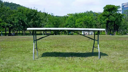 1.5-Inch Heavy-Duty Folding Tables with Carry Handle and Weather-Resistant Finish detail image - detail view 11
