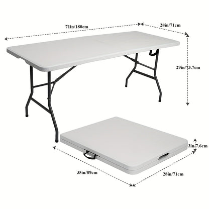 Folding Tables shown in the White-6ft option