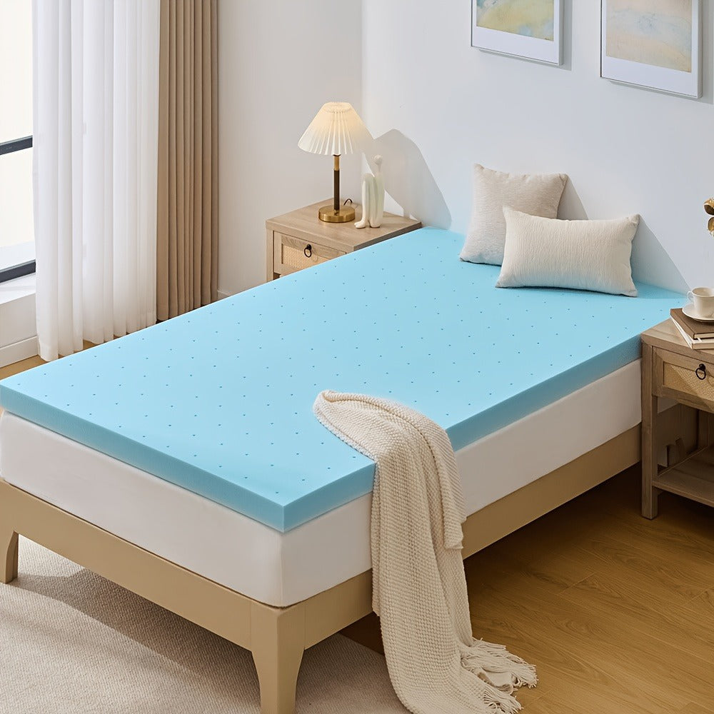 1.5-Inch Mattress Topper with Memory Foam, Bed Mattress Pad for Bedroom detail image - detail view 8