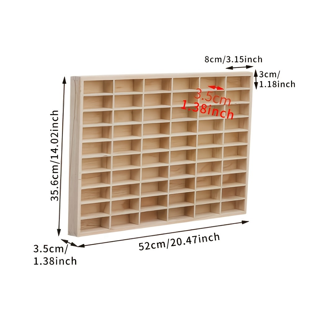 Display Cabinet shown in the 60 grids [simple version] option