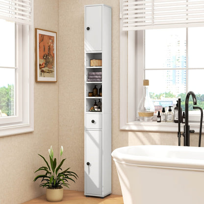 Bathroom Cabinet shown in the White option