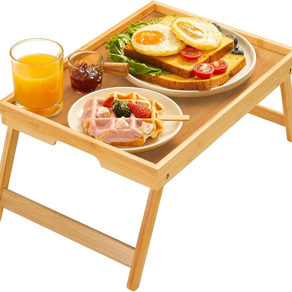 TV Tray Table shown in the 1ps Natural wooden option