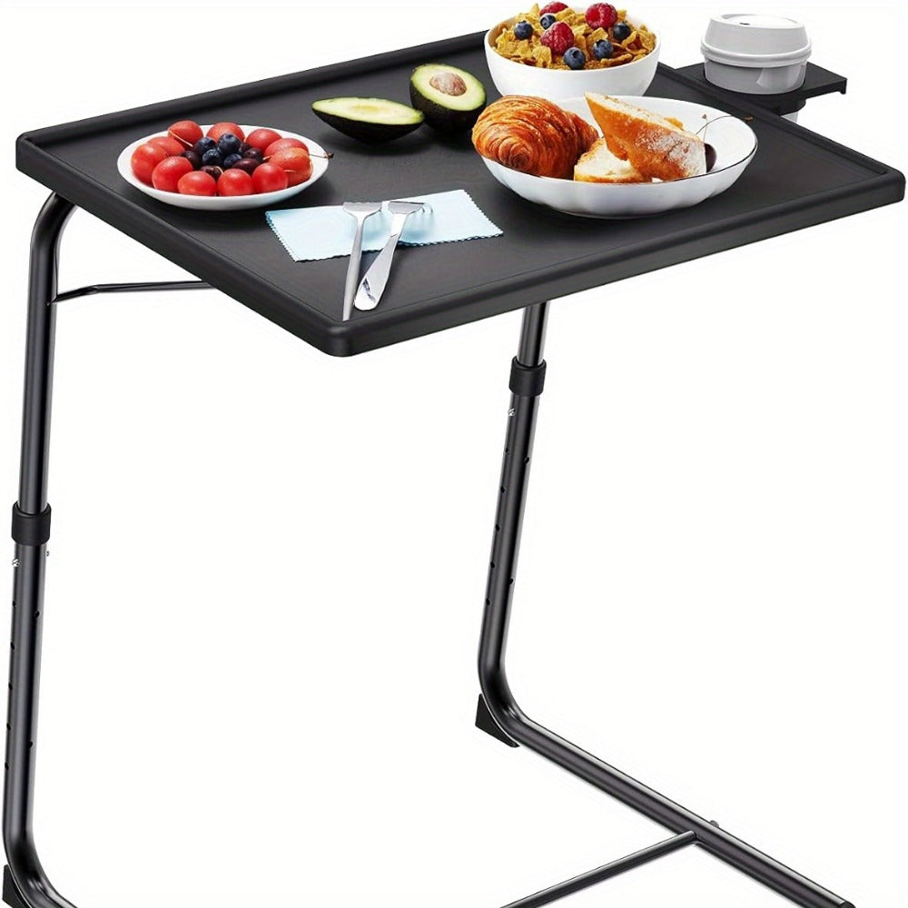 1-Pack Foldable TV Tray Table with Adjustable Height for Closet detail image - detail view 11