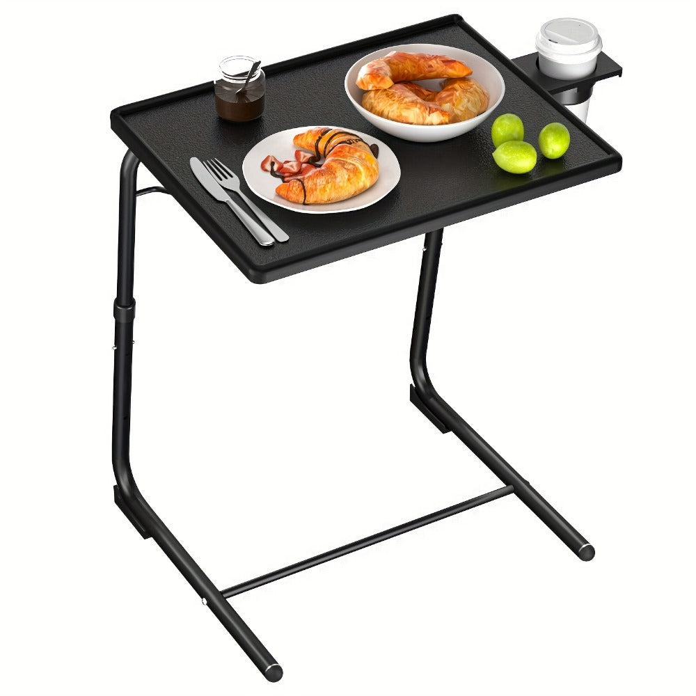 1-Pack Foldable TV Tray Table with Adjustable Height for Closet detail image - detail view 6