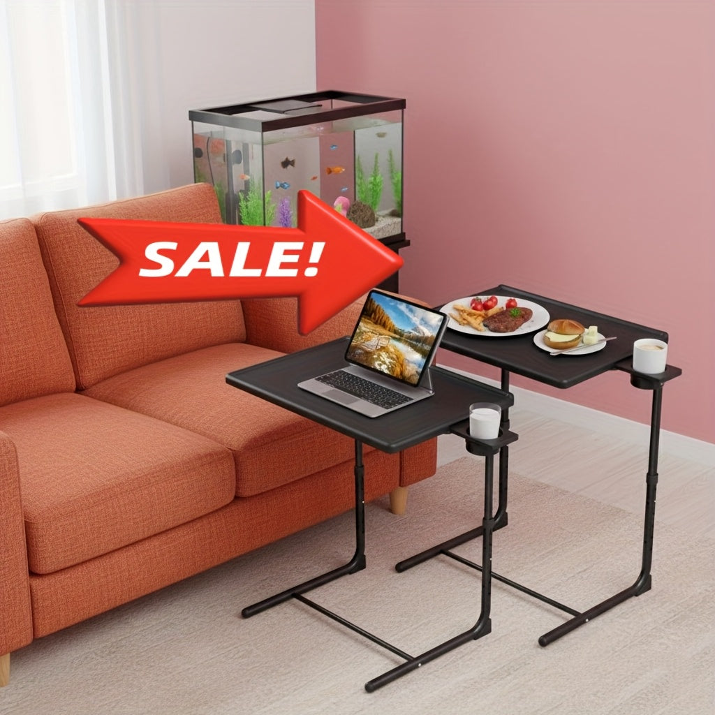 TV Tray Table shown in the Two Black option