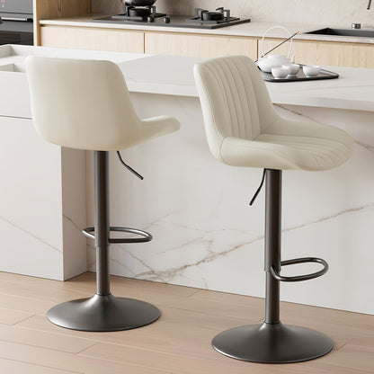 Bar Stool shown in the White, Set Of 2 option