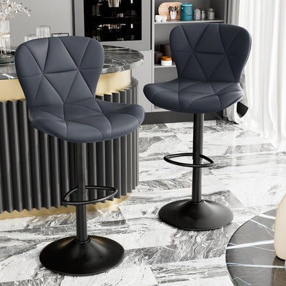 Bar Stool shown in the Dark Gray, Set Of 2 option