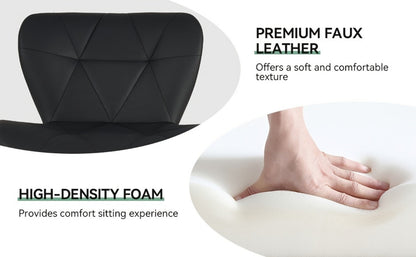 1-Piece Set Upholstered Bar Stool with Adjustable Height and Padded Seat detail image - detail view 24