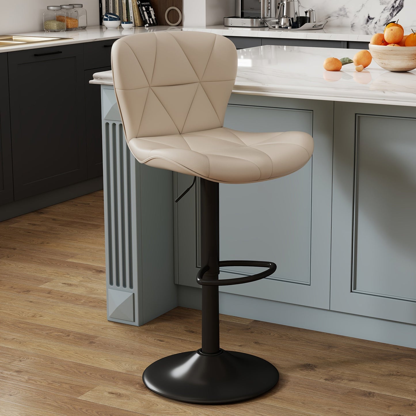 Bar Stool shown in the Khaki, Set Of 1 option