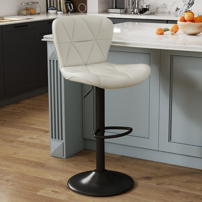 Bar Stool shown in the White, Set Of 1 option