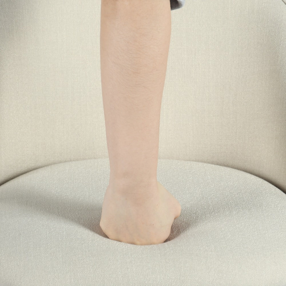 1-Piece Set Upholstered Counter Stool with Footrest and Padded Seat for Kitchen detail image - detail view 20