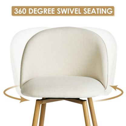 1-Piece Set Upholstered Counter Stool with Footrest and Padded Seat for Kitchen detail image - detail view 6