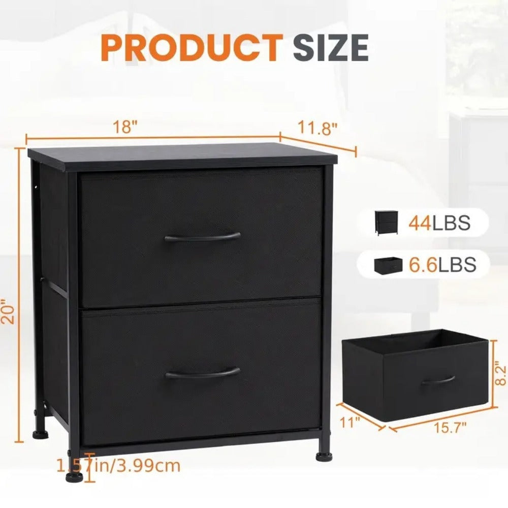 10-Drawer Wood Dresser, Drawer Storage Cabinet for Organized Everyday Storage in Bedroom detail image - detail view 4