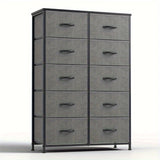 Grey 10 drawers