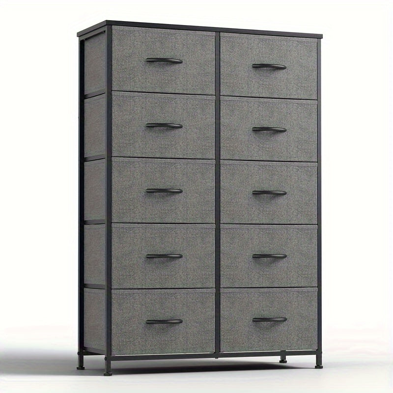 Dresser shown in the Grey 10 drawers option