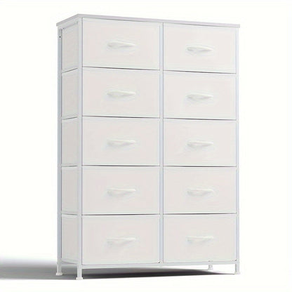 Dresser shown in the White 10 drawers option