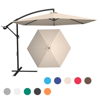 Cantilever Patio Umbrella shown in the Begie option