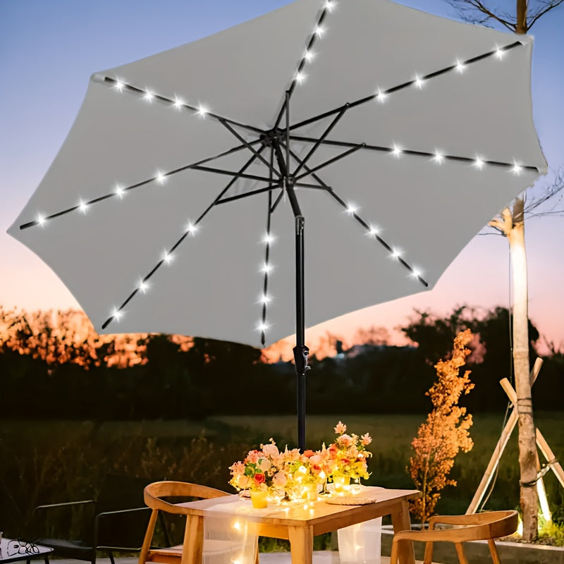 Patio Umbrella shown in the Gray Patio Umbrella option