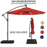 360° Rotation Red with Base
