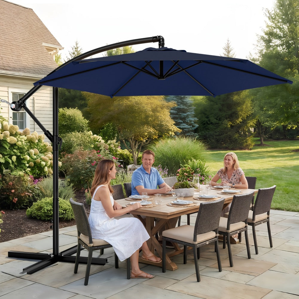 10-Foot Patio Umbrella with UV Protection and Multiple Color Options detail image - detail view 14