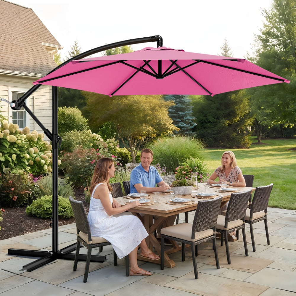 10-Foot Patio Umbrella with UV Protection and Multiple Color Options detail image - detail view 20