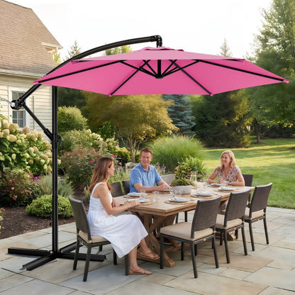10-Foot Patio Umbrella with UV Protection and Multiple Color Options detail image - detail view 20