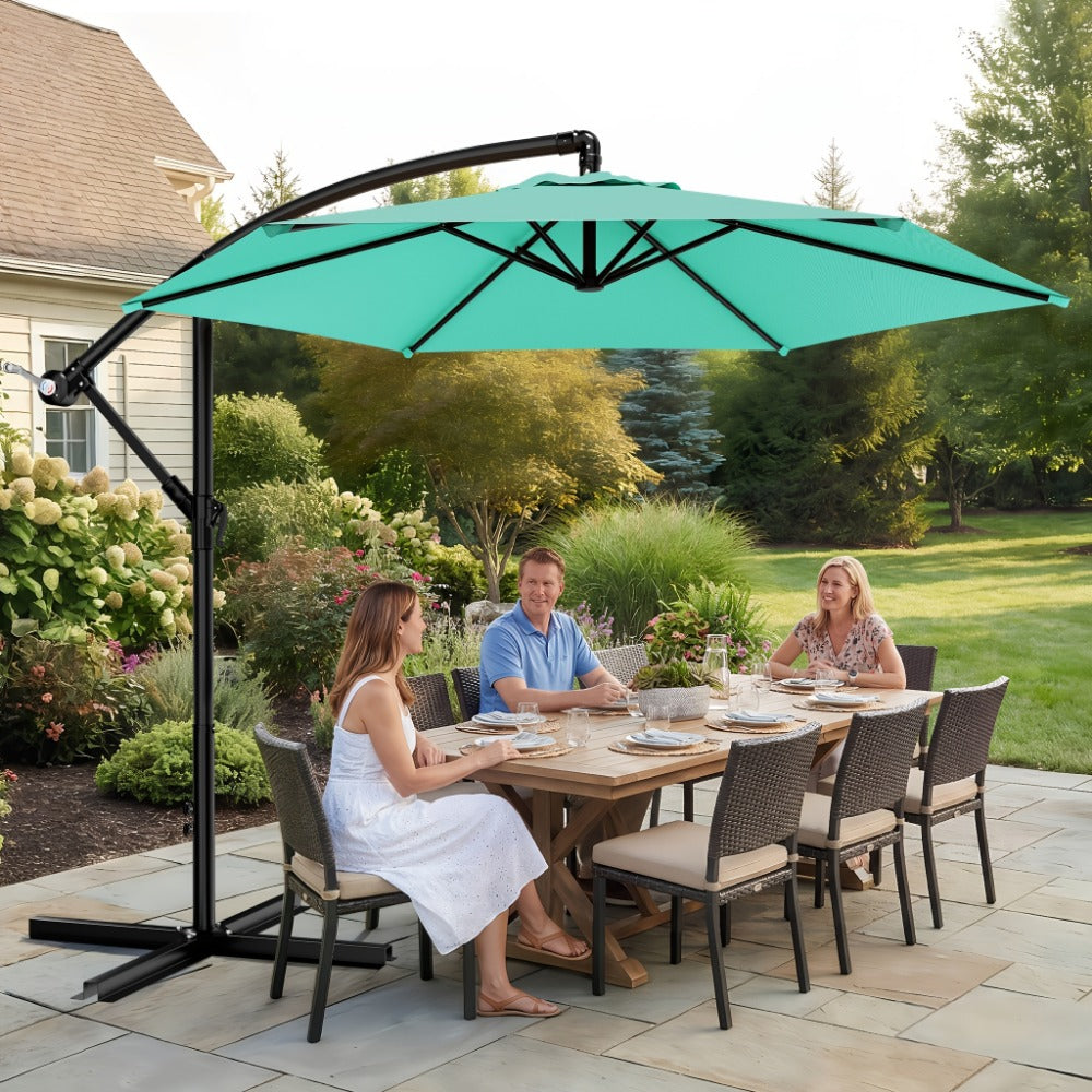 10-Foot Patio Umbrella with UV Protection and Multiple Color Options detail image - detail view 21