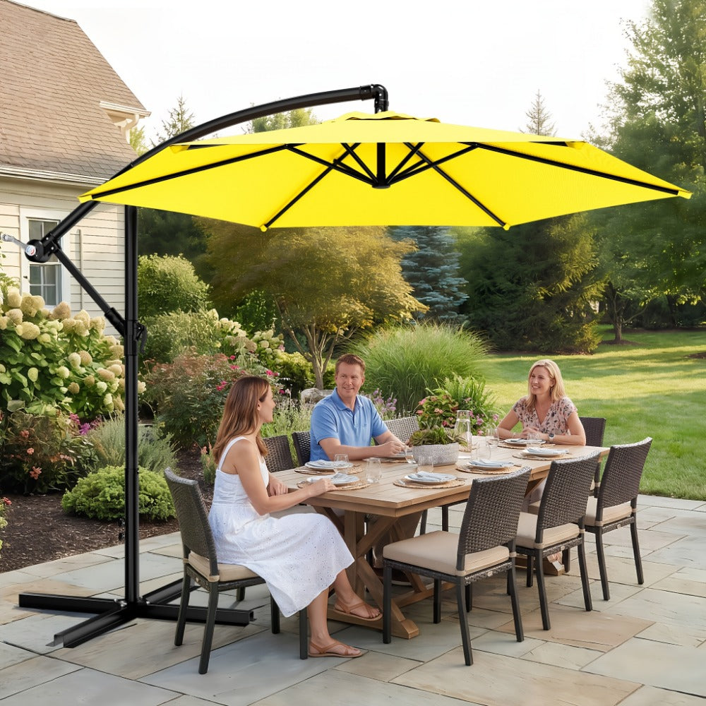 10-Foot Patio Umbrella with UV Protection and Multiple Color Options detail image - detail view 22