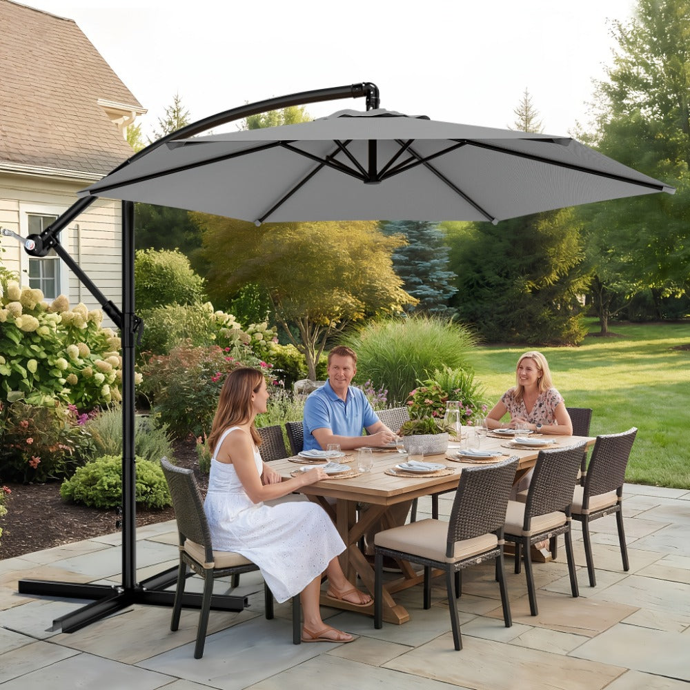10-Foot Patio Umbrella with UV Protection and Multiple Color Options detail image - detail view 23