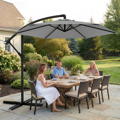 10-Foot Patio Umbrella with UV Protection and Multiple Color Options detail image - detail view 23