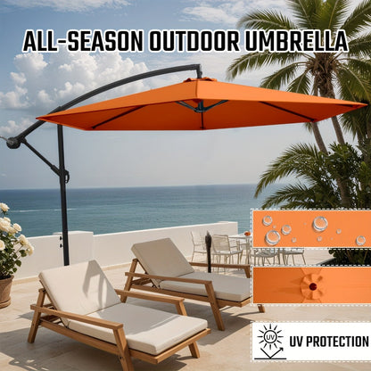10-Foot Patio Umbrella with UV Protection and Tilt Adjustment detail image - detail view 13