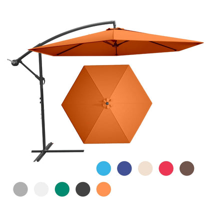 10-Foot Patio Umbrella with UV Protection and Tilt Adjustment detail image - detail view 6