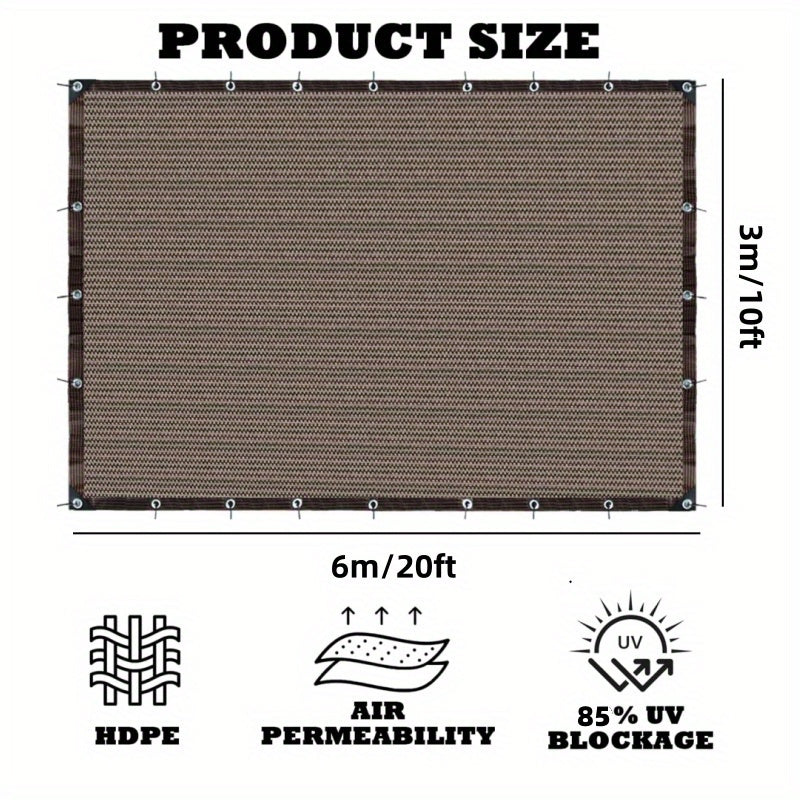 Shade Net shown in the Coffee Brown option