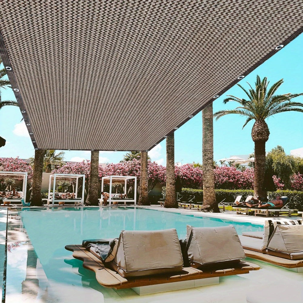 10-Foot Rectangular Shade Net for Outdoor Shade and Protection detail image - detail view 4