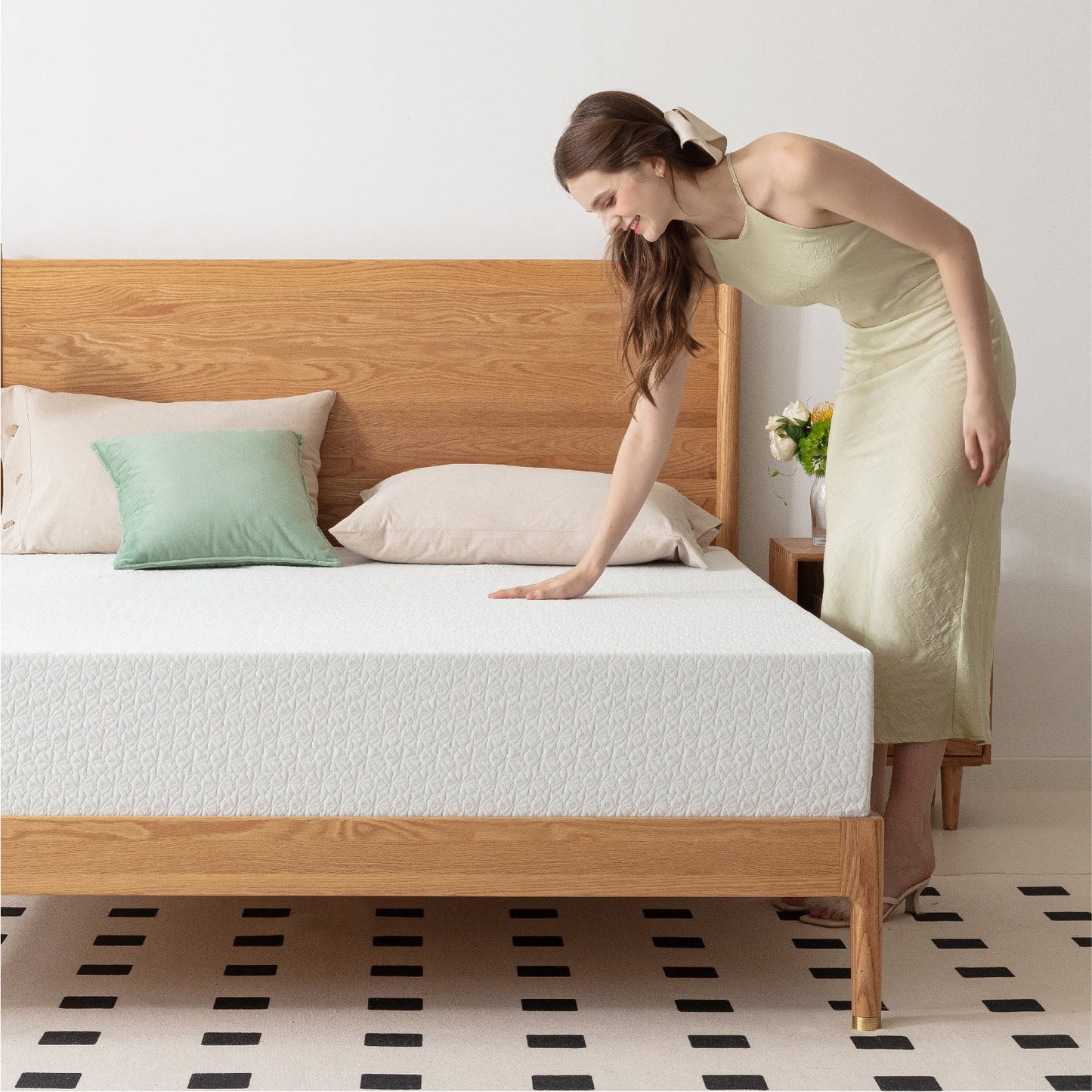 10-Inch Mattress with Memory Foam for Bedroom Comfort and Support detail image - detail view 15