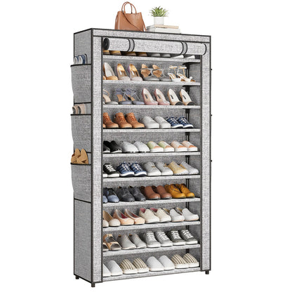Shoe Rack shown in the 10 Tier option