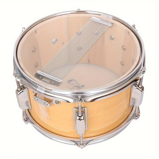10 x 6-Inch Poplar Wood Snare Drum for Practice and Percussion Performance detail image