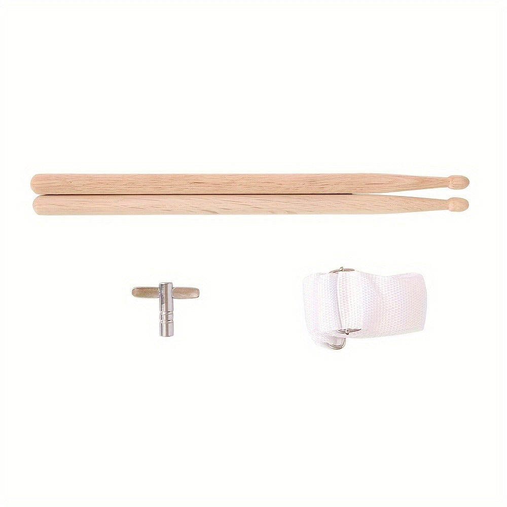 10 x 6-Inch Poplar Wood Snare Drum for Practice and Percussion Performance detail image - detail view 7