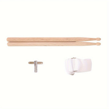 10 x 6-Inch Poplar Wood Snare Drum for Practice and Percussion Performance detail image - detail view 7