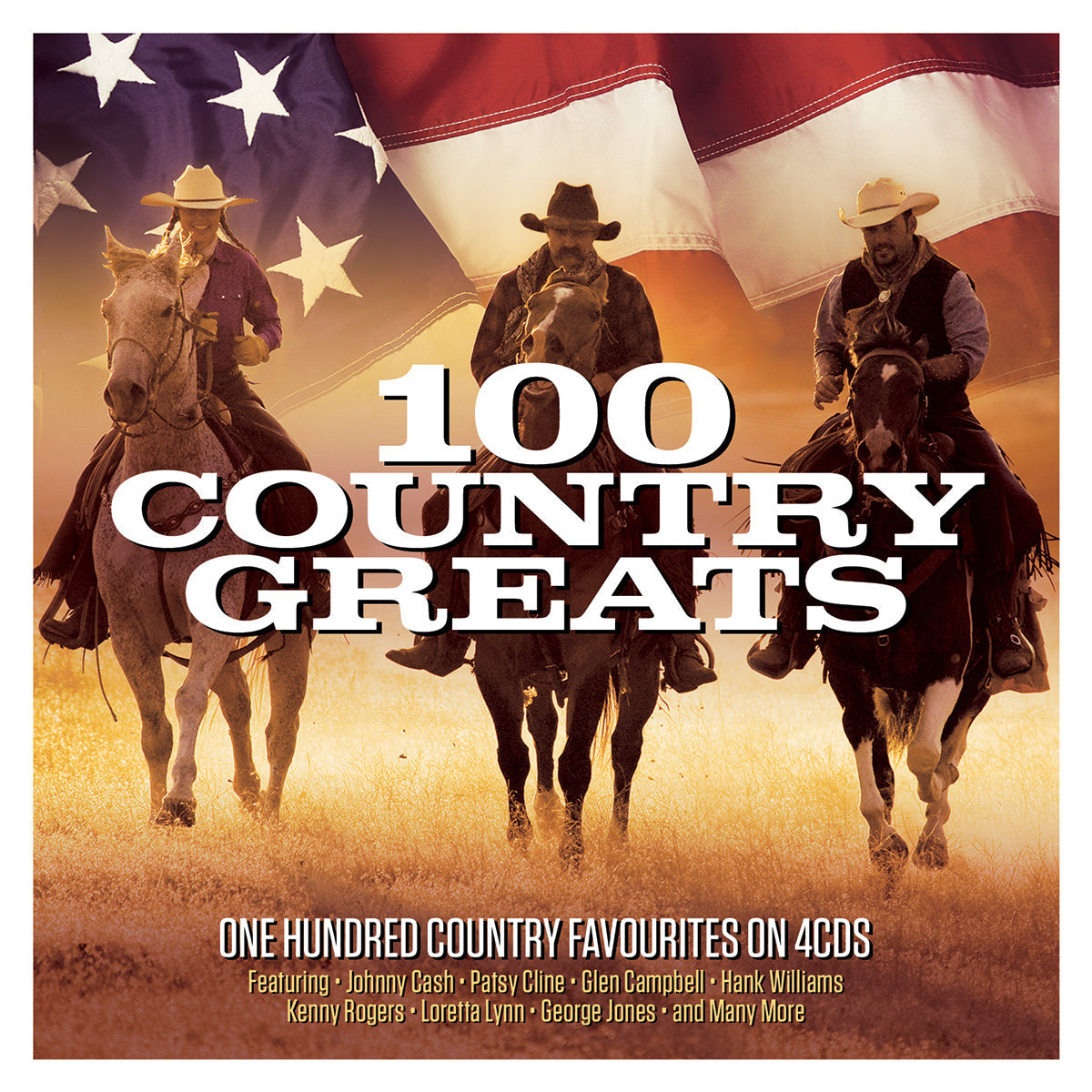 100 Country Greats 4-CD Set shown in the 1 option