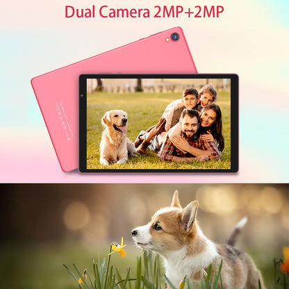 10 Inch Android 14 Tablet, 4GB RAM 32GB ROM 1TB Expandable Storage, WiFi 6 6000mAh Long Battery, 1280x800 IPS HD Touchscreen Dual Camera Quad-Core, Portable Tablet for Kids Adults Students Home School Travel – Pink Blue Purple